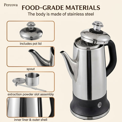 The Percova™ Classic Electric Percolator